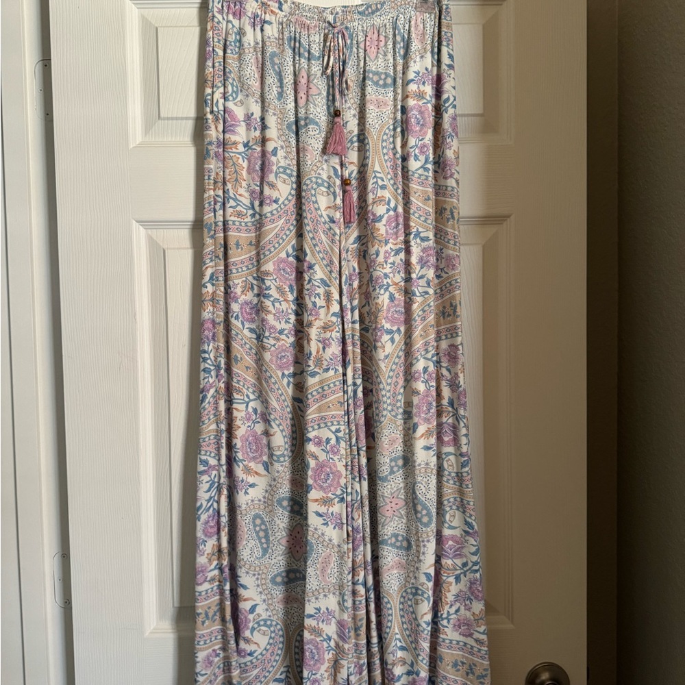 Spell floral Paisley pants